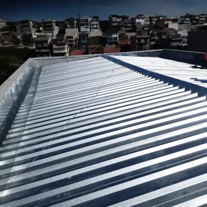 Rufos e Calhas - projeto 2 da A&M Calhas, Rufos e Estruturas Metálicas